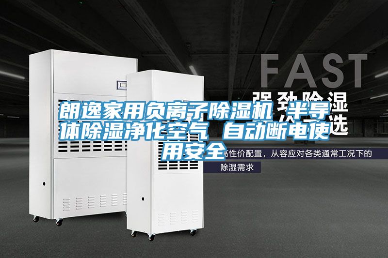 朗逸家用負離子除濕機 半導體除濕凈化空氣 自動斷電使用安全