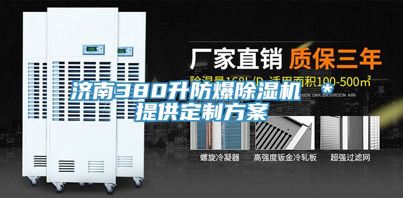 濟(jì)南380升防爆除濕機(jī) *提供定制方案