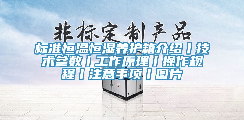 標準恒溫恒濕養護箱介紹丨技術參數丨工作原理丨操作規程丨注意事項丨圖片