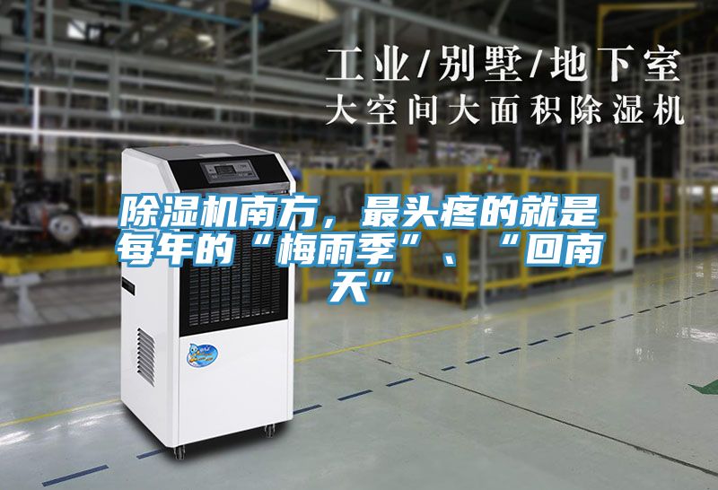 除濕機南方,最頭疼的就是每年的“梅雨季”、“回南天”