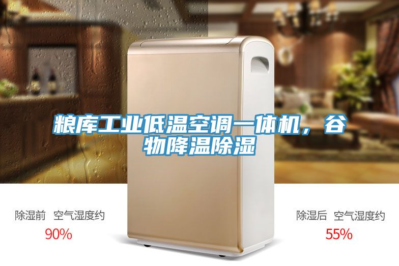 糧庫工業低溫空調一體機,谷物降溫除濕