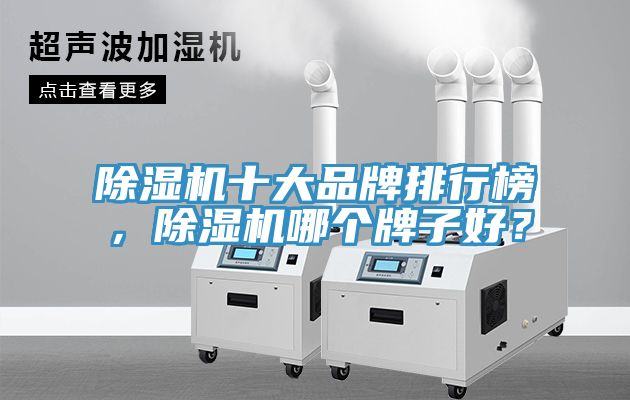 除濕機十大品牌排行榜,除濕機哪個牌子好?