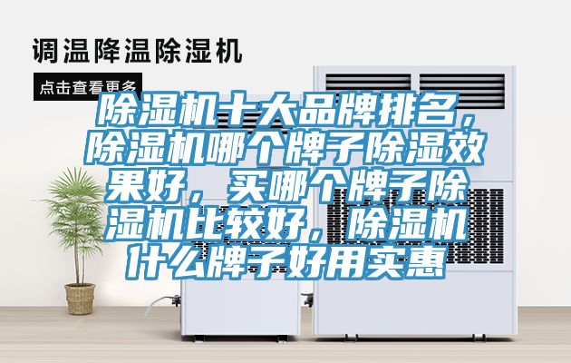除濕機(jī)十大品牌排名，除濕機(jī)哪個(gè)牌子除濕效果好，買(mǎi)哪個(gè)牌子除濕機(jī)比較好，除濕機(jī)什么牌子好用實(shí)惠