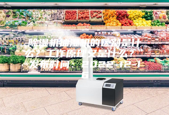 除濕機抽濕機的區別是什么？工作原理又是什么？ 發布時間：2022-12-16