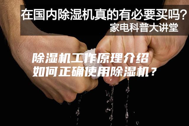 除濕機工作原理介紹 如何正確使用除濕機?