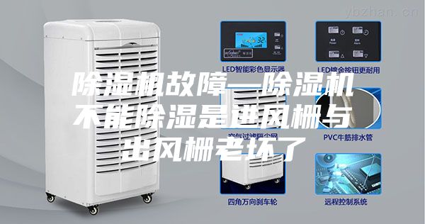 除濕機故障—除濕機不能除濕是進風柵與出風柵老壞了