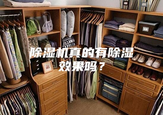 除濕機真的有除濕效果嗎?