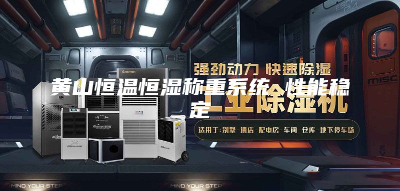 黃山恒溫恒濕稱重系統 性能穩定